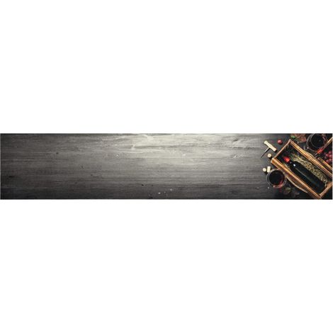 Maison Exclusive - Küchenteppich Waschbar Weinflasche 60x300 cm S (1/5)