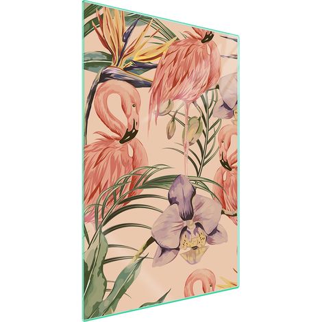 TAGLIERE IN VETRO 35x52 Uccello (1/5)