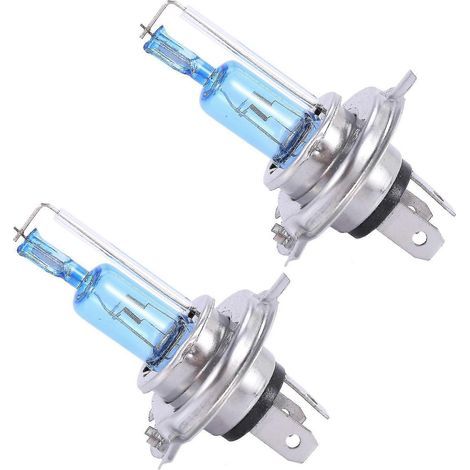 2 ampoules H4 35 W xénon HID Halon, feux de route/croisement, 6000 K (1/5)