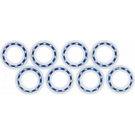 Jeu de 8 roulements à billes pour robot nettoyeur de piscine Polaris 280 180 C60 C-60 roues