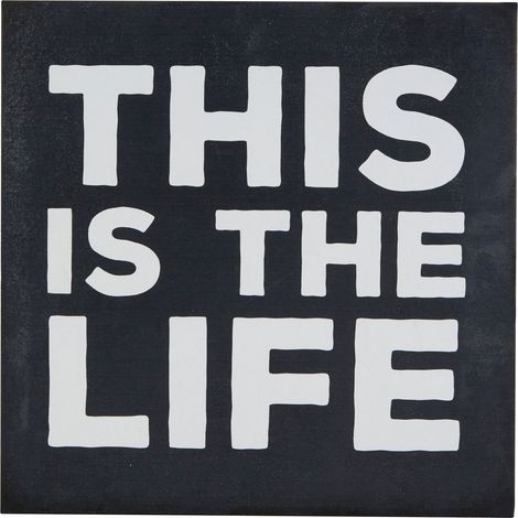 Premier Housewares This Is The Life Wall Plaque