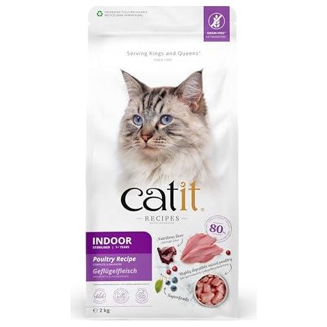 Cat-it Ricette Cibo per Gatti Sterilizzati 2kg