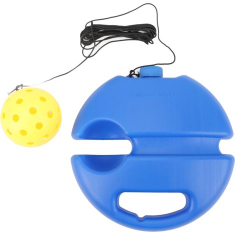 Outil d'entraînement de frappe de rebond d'entraînement de Pickleball avec corde, boule de 40 trous pour l'amélioration des performances en Solo (1/5)