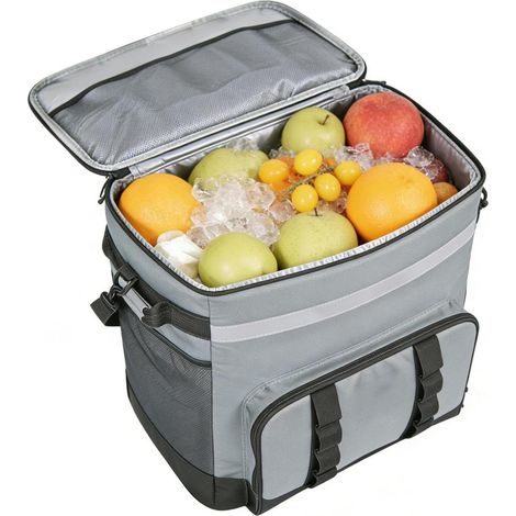 Sac isotherme à roulettes, étanche et isotherme, 35 L - Idéal pour le camping, la plage et les voyages