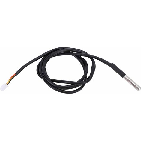 Ortviai Sonde de Température en Acier Inoxydable, Précision ±0,1 °C, Plage -35 à 90 °C, Câble 1 m (1/5)