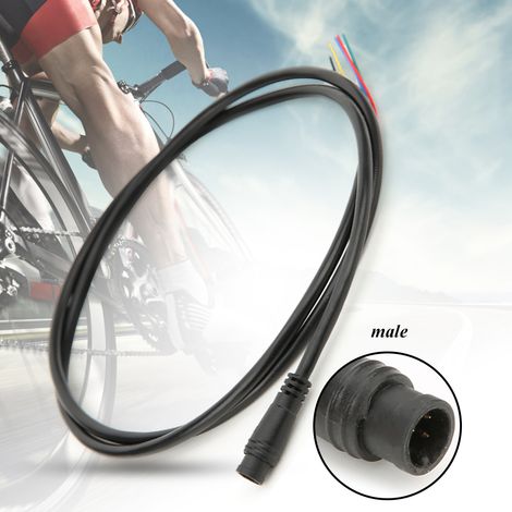 Câble de signal 6 brins pour conversion batterie lithium vélo électrique - Accessoire composite durable (1/4)