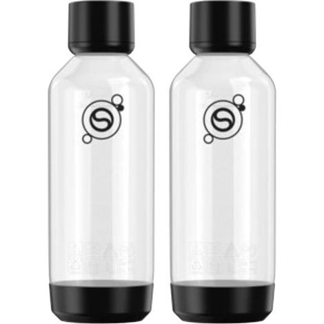 Lot de 2 bouteilles de 1l pour machines à gazéifier - Sodastream - 1542220330 (1/5)