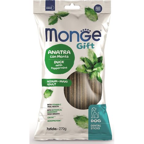 Monge 8009470085588 additivo per cibo acqua per l'igiene orale di animali domestici Additivo alimentare per la cura orale degli animali domestici