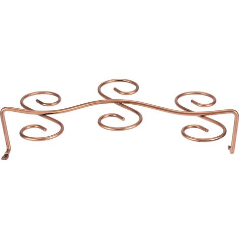 Support Verres À Vin En Fer - Étagère Suspendue Pour Cuisine Et Bar - Installation Murale Facile - Lot De 1 (1/5)