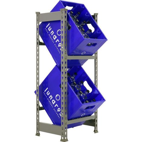 Simonrack Metallregal Anthrazit 1000x800x300 mm