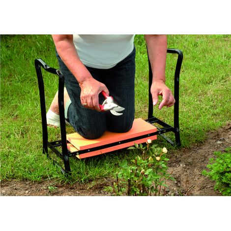 floraworld Knie-und Sitzbank 60 x 28 x 47 cm classic (1/2)