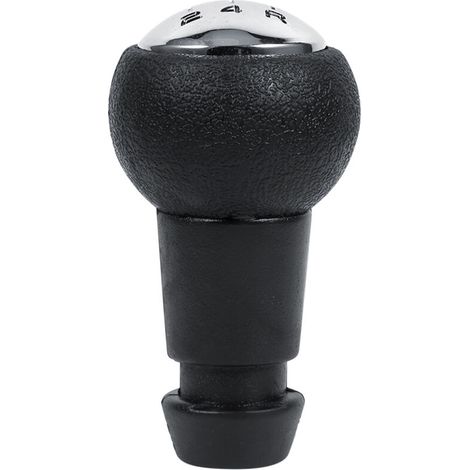 Elegante pomello del cambio a 5 marce, facile installazione, nero, comodo per l'auto -Crezuo (1/4)