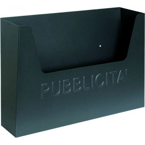 Cassetta per Pubblicità - 35,5X25,5Xh8,5 cm - Grigio