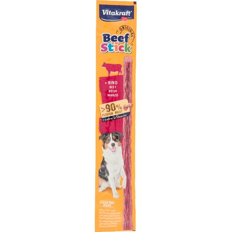 Palitos de carne de res 12 g Premio para perros en forma de palitos de carne de res - Vitokraft