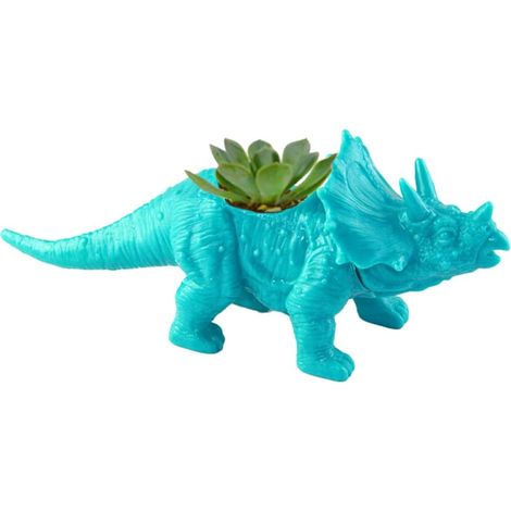 Kreativer Plastikblumentopf in Triceratops Form für (1/5)