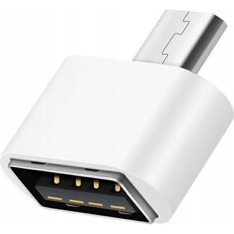 Adaptador USB-A a micro USB OTG sólido