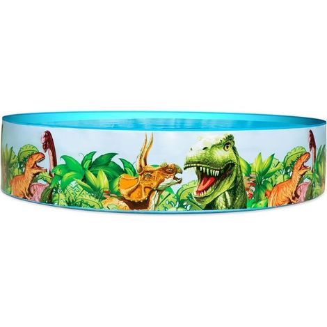 Piscina per bambini Dinosauri 183x38 cm Bestway 55022 (1/10)
