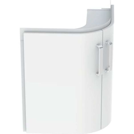 Geberit Renova Compact meuble sous lavabo d'angle, avec deux (1/2)