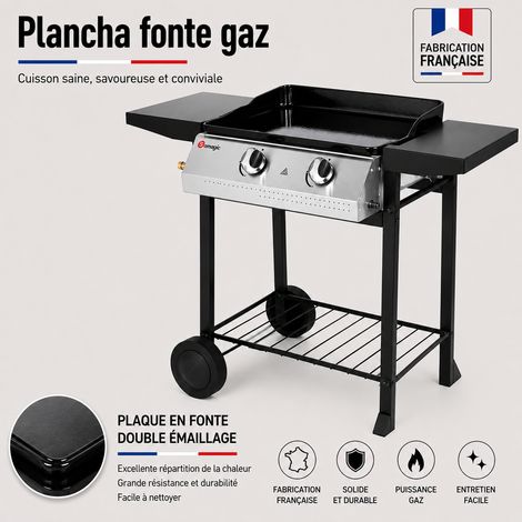 Gas-Plancha mit 2 Brennern 5,3kW PAMPLUNA (1/5)