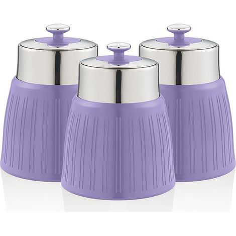 SWAN SWKA1024PURN - Set of 3 Canisters (1/3)
