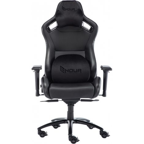 Sedia Ufficio/Gaming NOUA WEI W7 Black in Pelle con Braccioli 4D e Schienale Reclinabile (1/4)