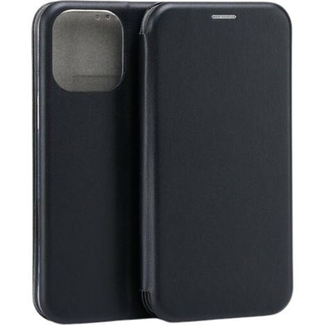 Funda magnética Beline Book para iPhone 16 Pro Max de 6,9 pulgadas, color negro/negro.