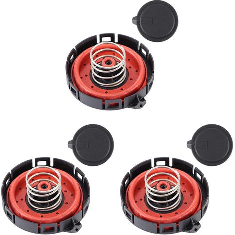 3X Valve de régulation de pression de ventilation du carter moteur en PVC pour BMW E53 E60 E63 E65 545I 550I 650I 745Li 11127547058 (1/5)