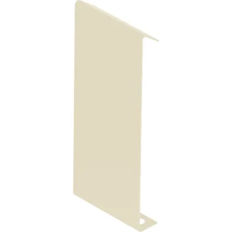 Gerade Verbindung Perlenweiß für clipbare Jouplast-Terrassenprofile – Verbindung für Stelzlager-Terrassen - 140 mm