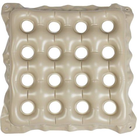 Coussin siège gonflable ventilation – Avec trous – Peut être rempli eau – Pour maison, bureau (1/5)
