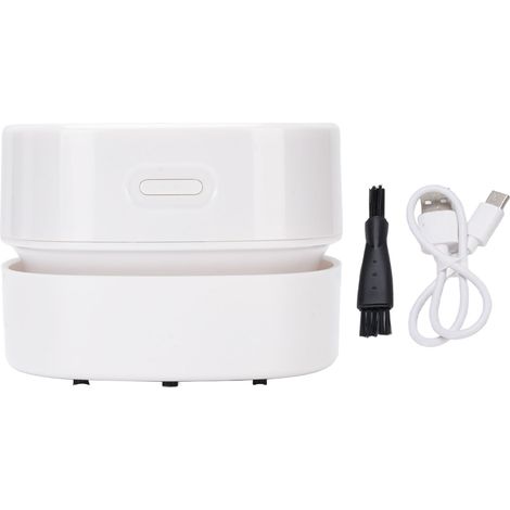 Aspirapolvere da Tavolo Senza Fili – 1400mAh, Leggero 187g, Scocca in ABS Robusto – Design Moderno ed Elegante – Ideale per Ufficio e Cucina (1/5)