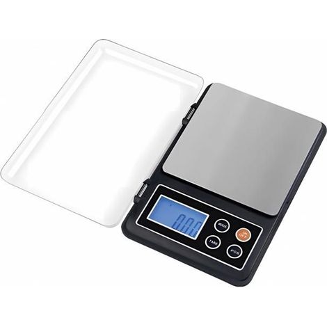 Balance de poche numérique Balance de cuisine compacte à écran LCD, compatible avec les aliments et les bijoux, mesure avec précis (1/5)