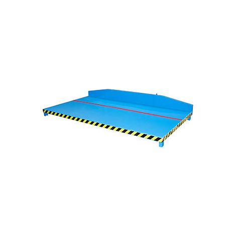 Bauer Restgitter-Palette RGP-1, lackiert, Lichtblau (1/2)