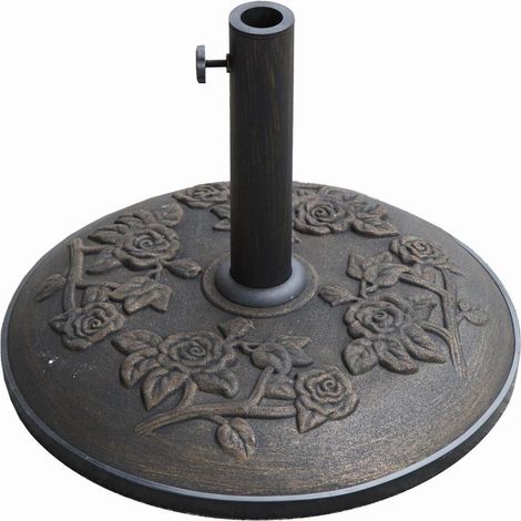 Base de sombrilla Bronce 50 cm 25 kg mod. Michigan