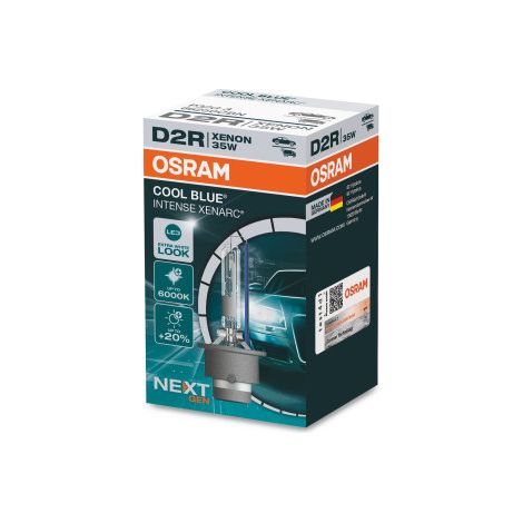 1X AMPOULE D2R OSRAM XENARC COOL BLUE INTENSE NEXT GEN XÉNON LAMPE À DÉCHARGE, 66250CBN (1/5)