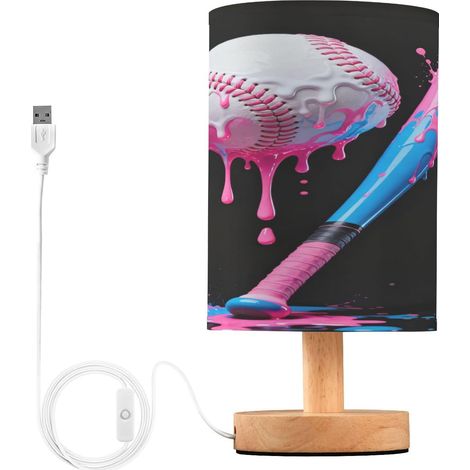 Petites lampes de chevet blanches style goutte à pour garçons (1/5)