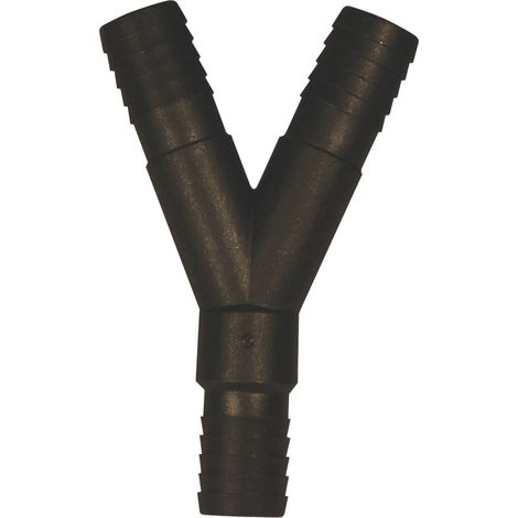 Raccord Y pour tuyau en plastique : - diamètre 25mm