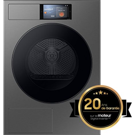 Samsung DV90F09F4S secadora con bomba de calor gris 9 kg
