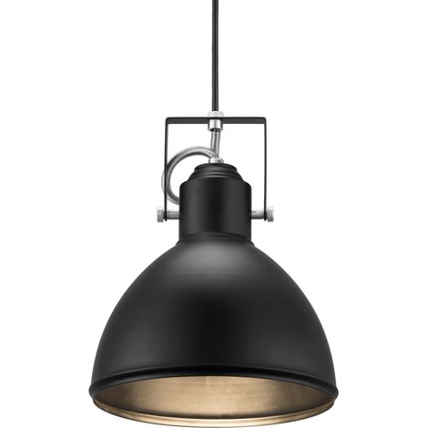 Suspension ASLAK Métal Noir, H.24.5 - IP20 - E27 /Nordlux Intérieur (1/3)