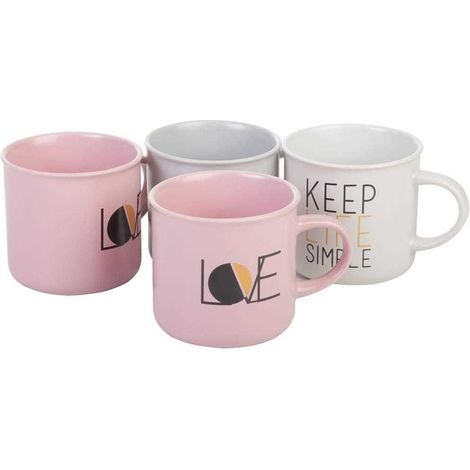 Set 4 tazas de desayuno 370cc (1/5)