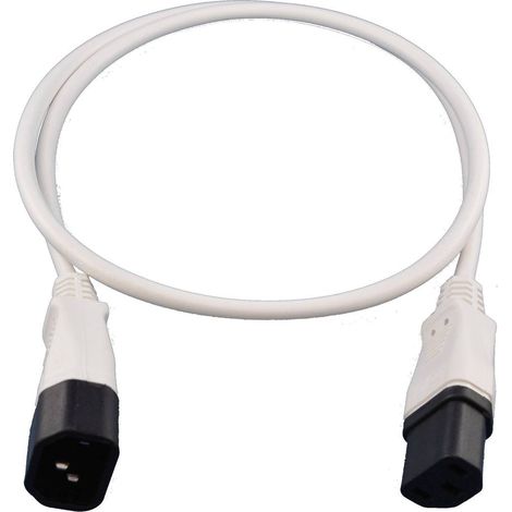 HAWA R776 appareils IEC Câble de raccordement blanc 3.00 m (1/2)