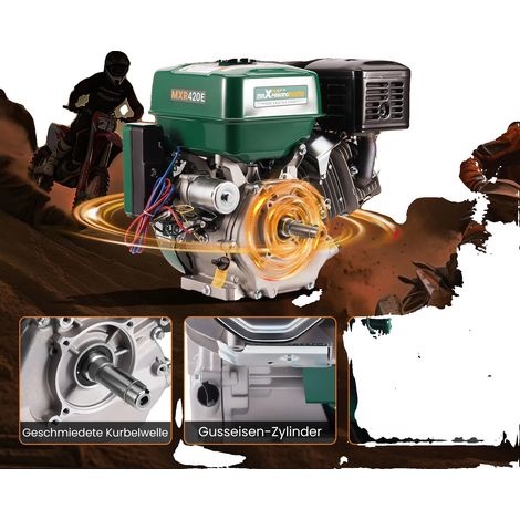 Moteur à essence, 15 CV, Démarrage électrique, PE-MXR420E-EU (1/5)