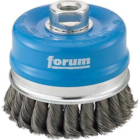 Forum Topfbürste Stahldraht M14 80 x 0,50 mm gezopft (1/3)