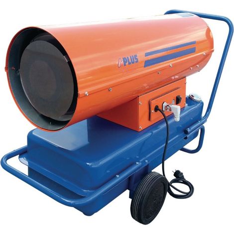 Générateur mobile fioul direct 38kW – Débit d’air 720 m3/h – Réservoir 42L – Pour chantiers et locaux industriels – S Plus (1/2)