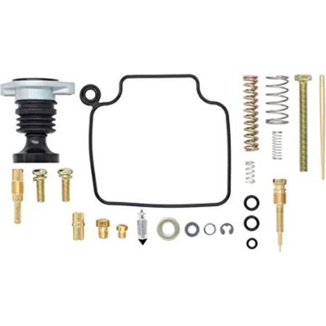 Kit de reconstruction de carburateur pour Honda Fourtrax 300 TRX300 2x4 4x4 FW avec ampoule d'amorçage et ressort aiguille 93-00 (1/5)