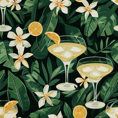 Outdoor-Dekostoffe Oxford - Motiv Cocktail DX8631 (1/5)