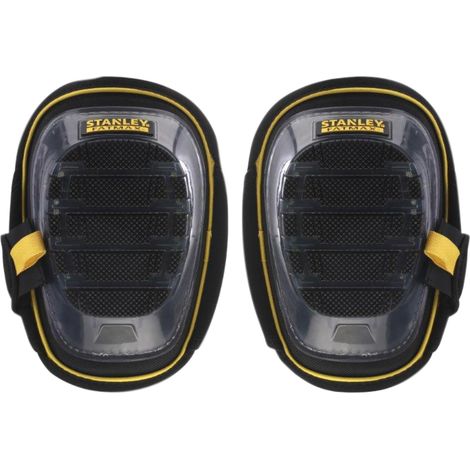 Stanley FatMax FMST82960-1 Non-Slip Gel Knee Pads with Hard Shell for Heavy-Duty Comfort and Protection