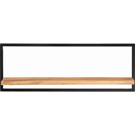 Maison Exclusive - Wandregale 2 Stk. 100x24x35 cm Massivholz Akaz (1/5)
