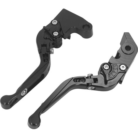 Leve frizione pieghevoli CNC 6061 per moto, leva freno in lega di alluminio per 1200 R RS 1200XC 765 nere. (1/5)
