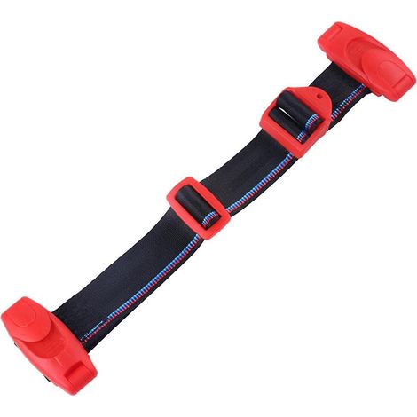 support de ceinture de sécurité pour voiture pour enfants et tout-petits, ceinture de sécurité pour enfant, boucle de sangle de cou anti-collision et anti-enchevêtrement (A) (1/5)