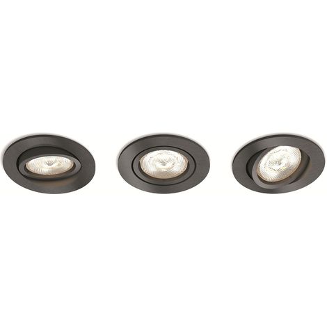 Philips myLiving 5020399P0 Interno Recessed lighting spot 4.5W Grigio faretto di illuminazione (1/5)